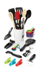 Farberware 28-Piece Kitchen Utensil & Gadget Kitchen Utensil Sets Multicolor