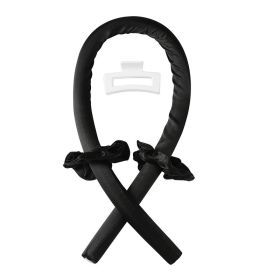 Heat-free Lazy Artifact Curling Iron Sponge-black (Option: Default)