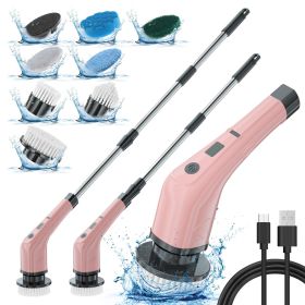 Electric Cleaning Brush (Color: Rose Gold)