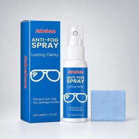 JAKEHOE Eyeglass Anti-Fog Cleaning Spray Kit, 1set Kit (Option: 1set Kit)