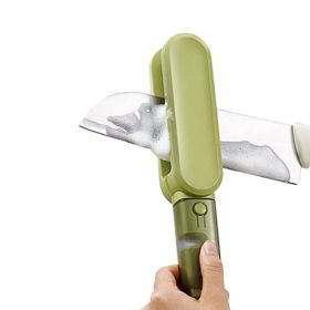 Kitchen Knife and Cutlery Cleaning Brush (Type: Style A, Color: Green)