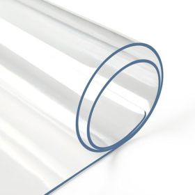 Clear Table Protector Mat -1.5mm Thickness Waterproof Heavy Duty PVC Table Cover For Dining Room Table (Option: 1.5mm-42x69inches)