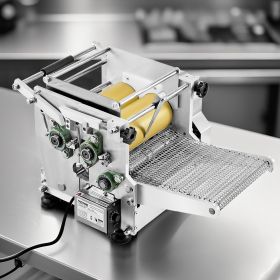 Electric Tortilla Maker Automatic Corn Tortilla Making Machine (4 In+ 6 In) (Option: Silver)